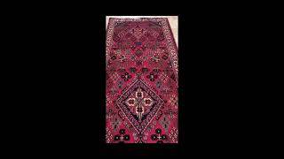 3' 11" x 12' 11" Maymeh Wool Runner Authentic Persian Rug