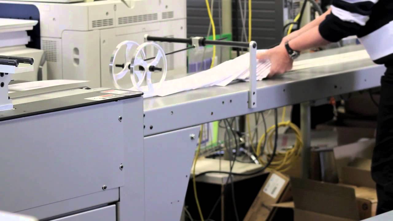 Braintree Printing KirkRudy Kolorjet Envelope Printer YouTube