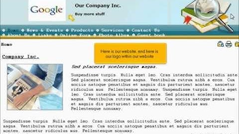 Adding your logo to your website -WebILabs