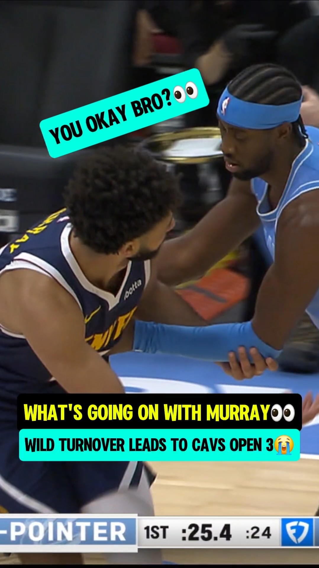 Jamal Murray is Shaqtin the fool?