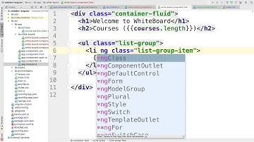 M5L1 4 iterating over collection in angular ngFor courses