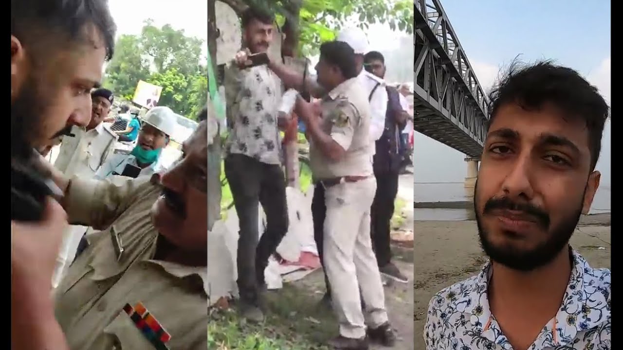 Traffic police beaten up biker | Patna police | 