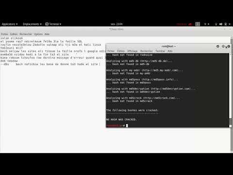 kali linux -SQLmap attack