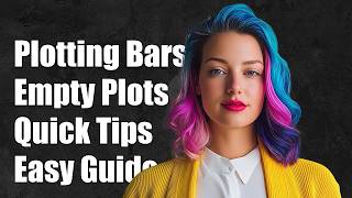 How to plot a empty barplot?