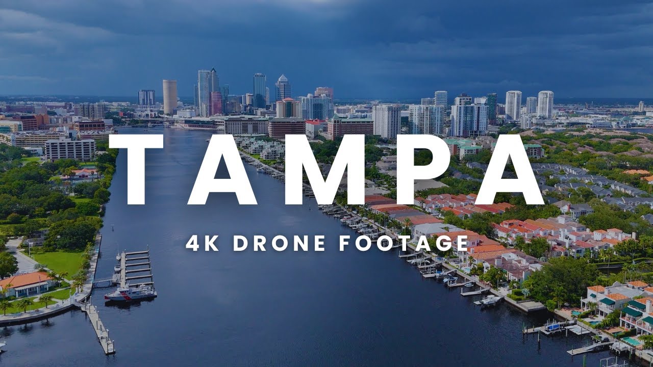 🌆 Tampa, Florida in 4K UHD – Aerial Drone Tour