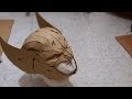 #54: Wolverine Cowl Part 1 - Cardboard (free PDF) | How To | Dali DIY