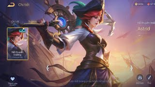 Lột Đồ Astrid Nữ Thuyền Trưởng Aov 18