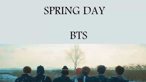 ( Học tiếng hàn cùng 오빠) Spring day - BTS