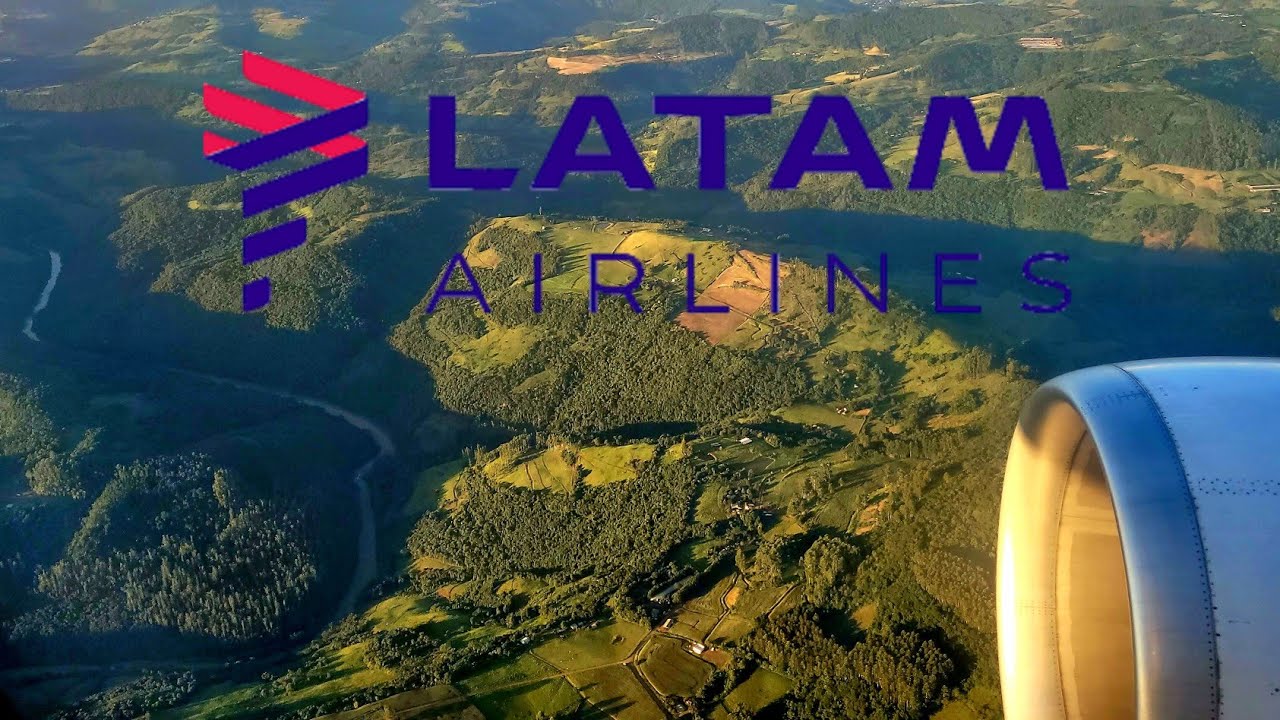 Aproximação e Pouso -  Aeroporto de Chapecó - SC - AIRBUS A320 LATAM LA3276 GRU/XAP.