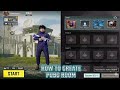 how to create pubg room | create room in pubg tdm warehouse😍