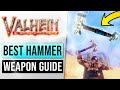 Valheim Best Weapon VS Undead Guide - Frostner HAMMER - Tips &amp; Tricks for Combat Gameplay in Valheim