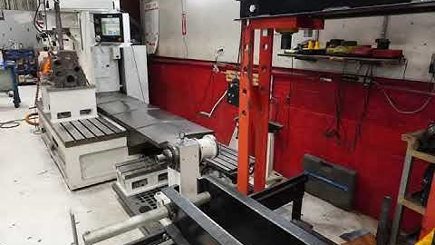 Installing a sleeve in cylinder 6 on a Cummins 24V 5.9L