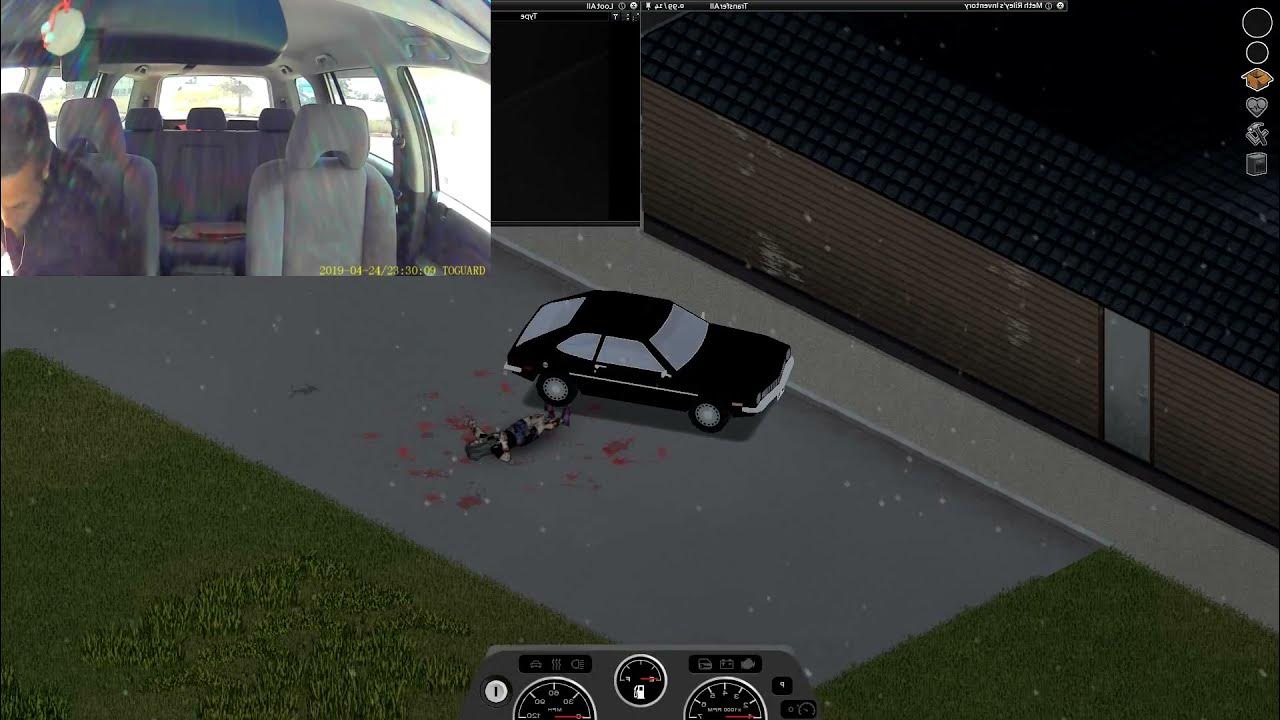 How i drive my car in Project Zomboid YouTube