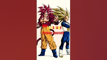 Daima Goku ssj4/Vegeta ssj3 #anime #dragonballDaima #dragonballz #dragonball