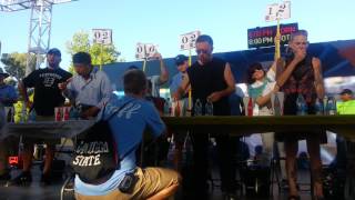 Molly Schuyler 2017 California State Corn Dog Eating Championship--Prelim 4 of 4