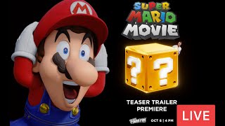 Super Mario Movie LIVE TEASER TRAILER REACTION (VR Chat Fanmade)