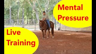 Knowing when to add more mental pressure