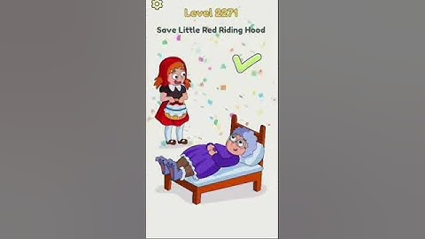 DOP 2 (DELETE ONE PART) SAVE LITTLE RED RIDING HOOD