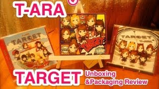 T-ARA 7th single TARGET Unboxing and Packaging Review