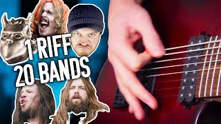 1 Riff 20 Bands #5 - Smoke On The Water! | Pete Cottrell chords