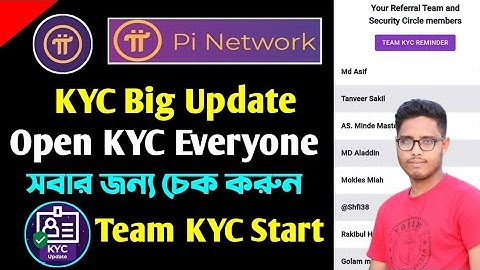 Pi Network KYC Big Update Today Everyone।। Pi Open Kyc Start