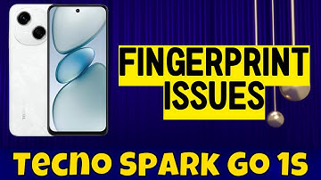 Tecno Spark Go 1s Finger Print Sensor Not Working Problem || How to solve fingerprint issues