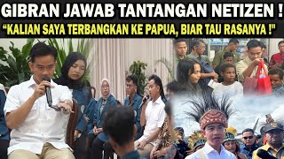 GIBRAN JAWAB TANTANGAN NETIZEN TEMUI MAHASISWA❗️\