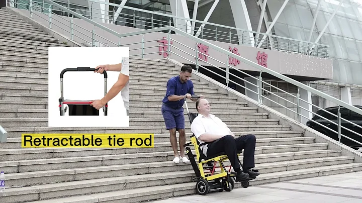 Stair Climbing Wheelchair - DW SW03 YELLOW