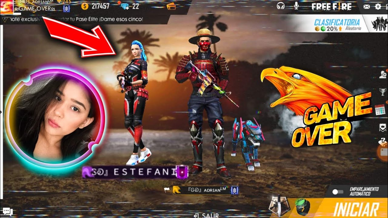 JUGANDO CON UNA DE LAS MEJORES JUGADORAS DEL CLAN ₪GAME_OVER₪ | ADRIÁN LM
