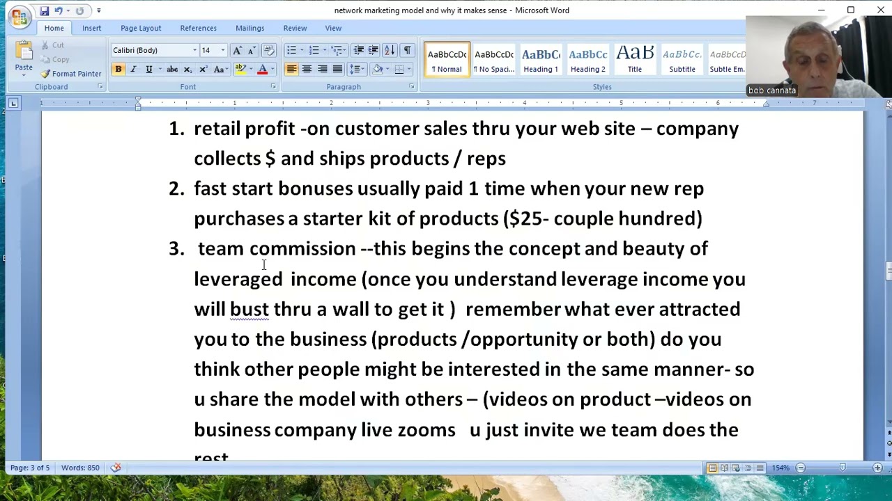 network marketing logic