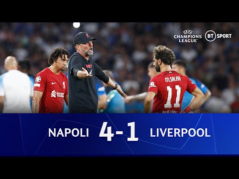 Napoli vs liverpool (4-1) | reds shell-shocked in naples | champions league highlights