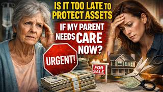 Is It Too Late to Protect Assets if My Parent Needs Care Now?