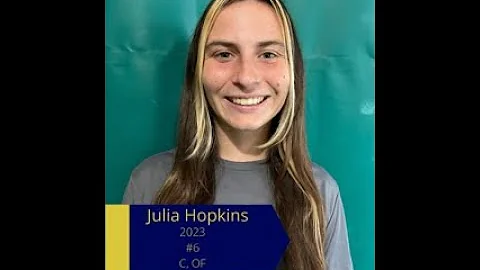Julia Hopkins 2023, #6, C, OF