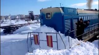 Тепловоз ТЭМ-2 зимняя эксплуатация Тепловоз ТЭМ-2 зимняя эксплуатация