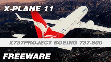 x737project Boeing 737-800 Freeware Add-on for X-Plane 11