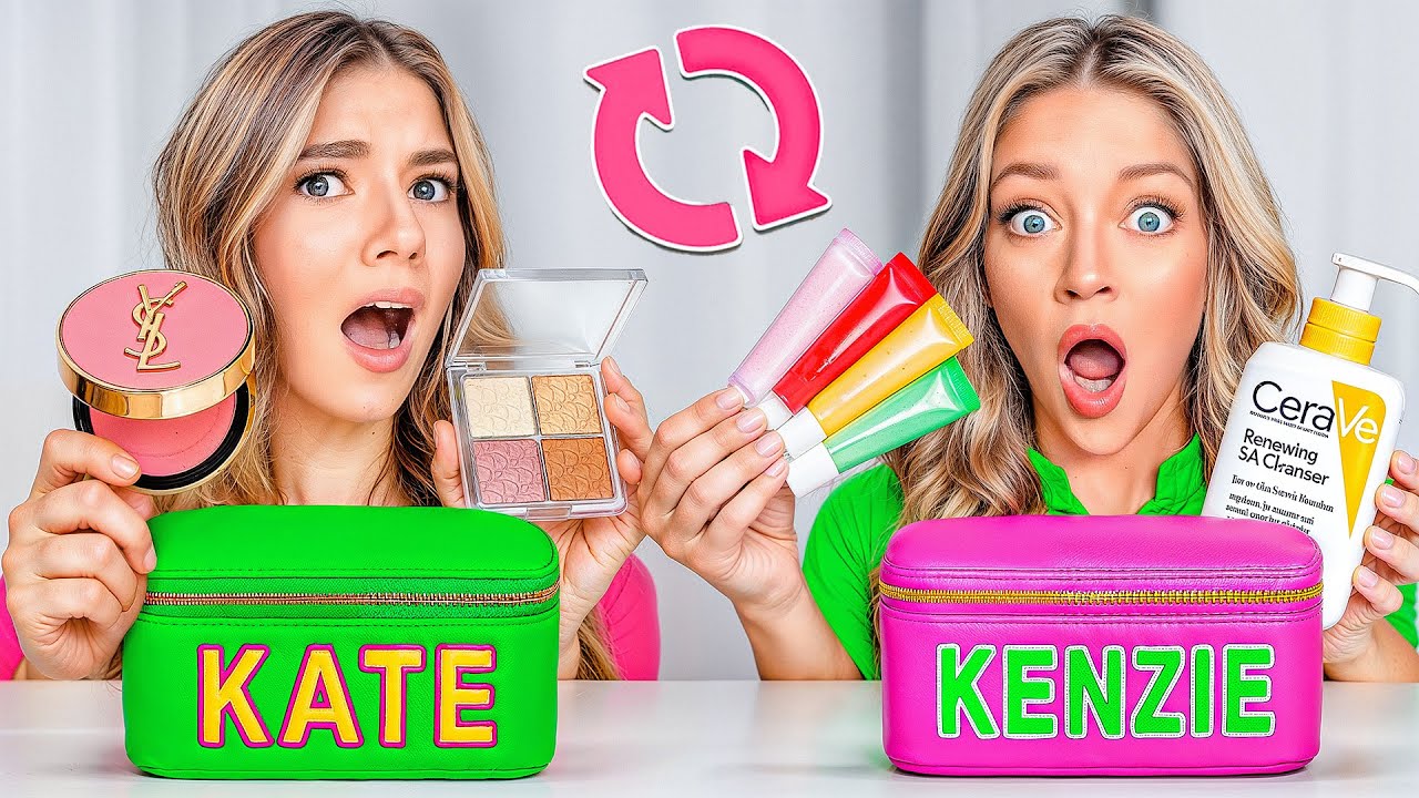 Swapping Makeup Bags with my Sister!