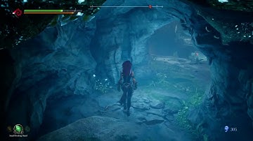 Darksiders 3 - Wrath Chapter 2 Splintered Station: Destroy White Webs with Bug Bomb Puzzle (2018)