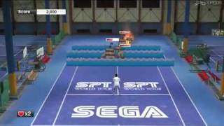 Virtua Tennis 2009 - Gameplay - Mini Games ! screenshot 3