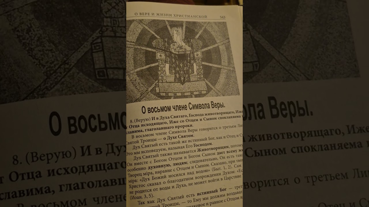 Закон Божий.  Часть 71. О шестом члены Символа Веры