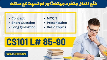 CS101 | Module 85 to 90 | MEGA SHORT LECTURES | Algorithm