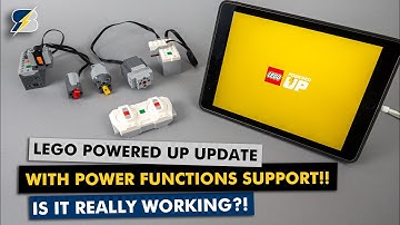 LEGO Powered Up app with Power Functions and remote support! Too good to be true?