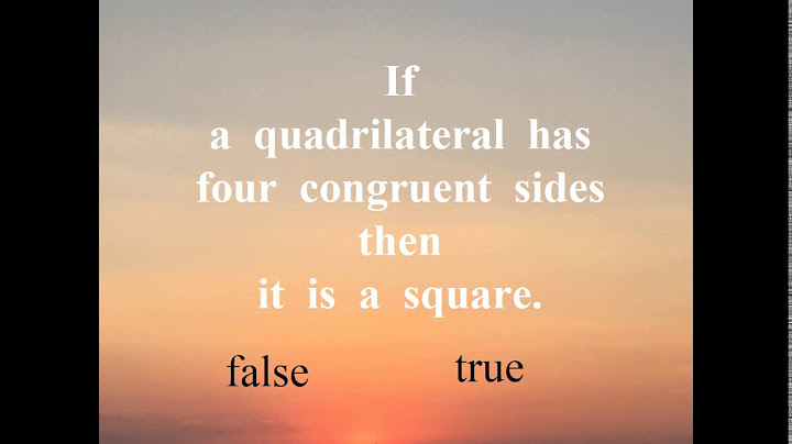 A quadrilateral with four congruent sides that is not regular