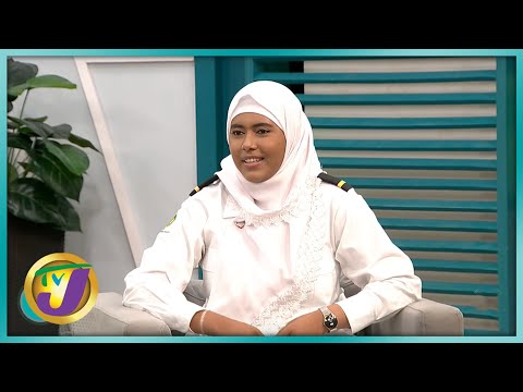 Muslim Female Pilot Hassanah Al-Saba Soaring High | TVJ Smile Jamaica