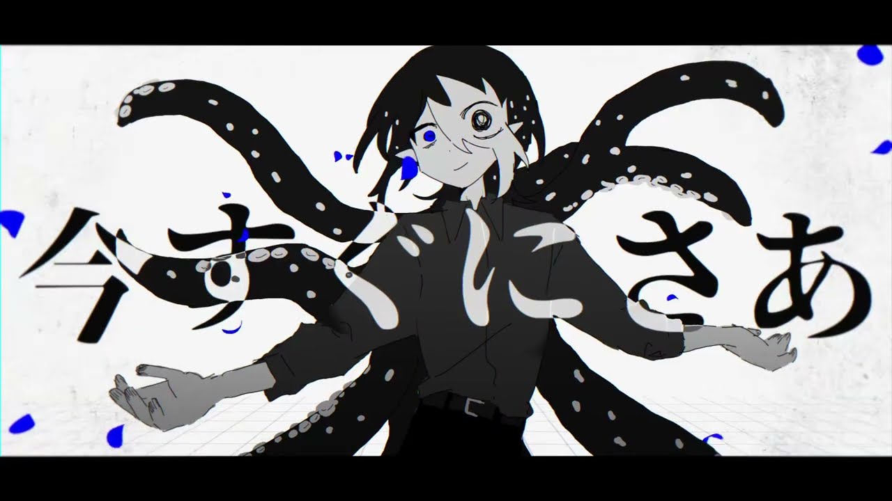 【手描き創作】ホワイトハッピー