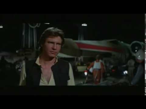 Escena, película Star Wars "Que la fuerza te acompañe" CB