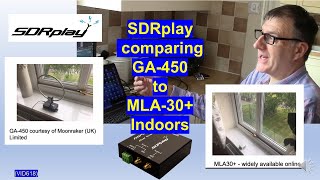 SDRplay compares two indoor antennas for HF and below