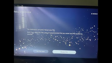 Fixed PS5 Error Code CE-116703-8 | The database is corrupted