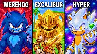 Every Single Sonic The Hedgehog Transformation Explained