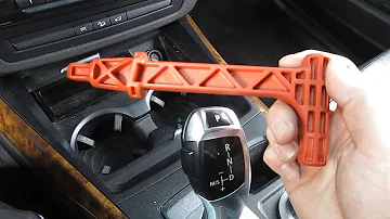 Как включить нейтраль на автомате BMW с АКПП (разблокировка автомата)
