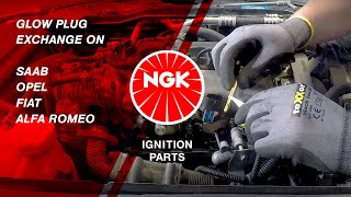 Glow Plug Exchange On Saab Opel Fiat Alfa Romeo Youtube